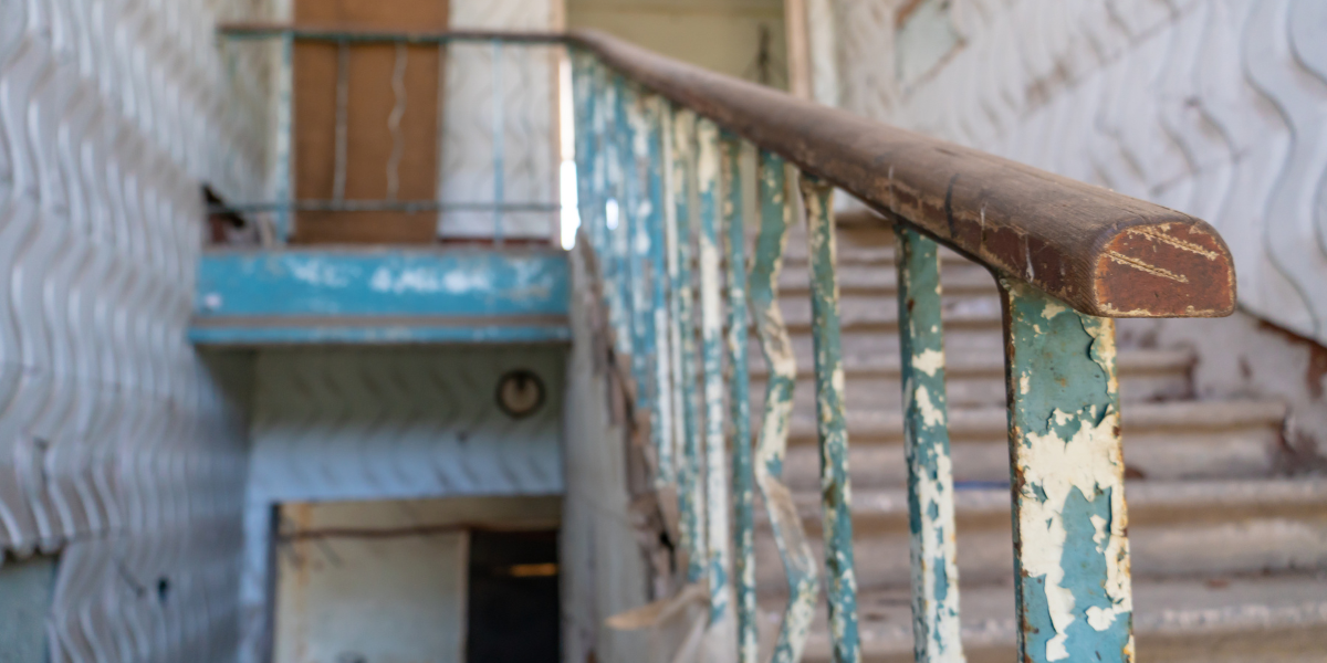 replace stair railings