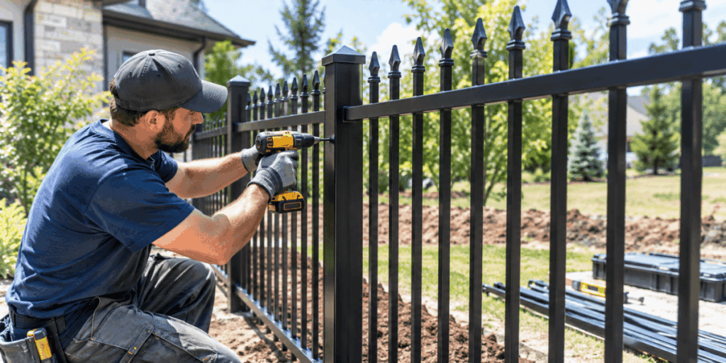 How Long Does It Take to Install an Iron Fence?